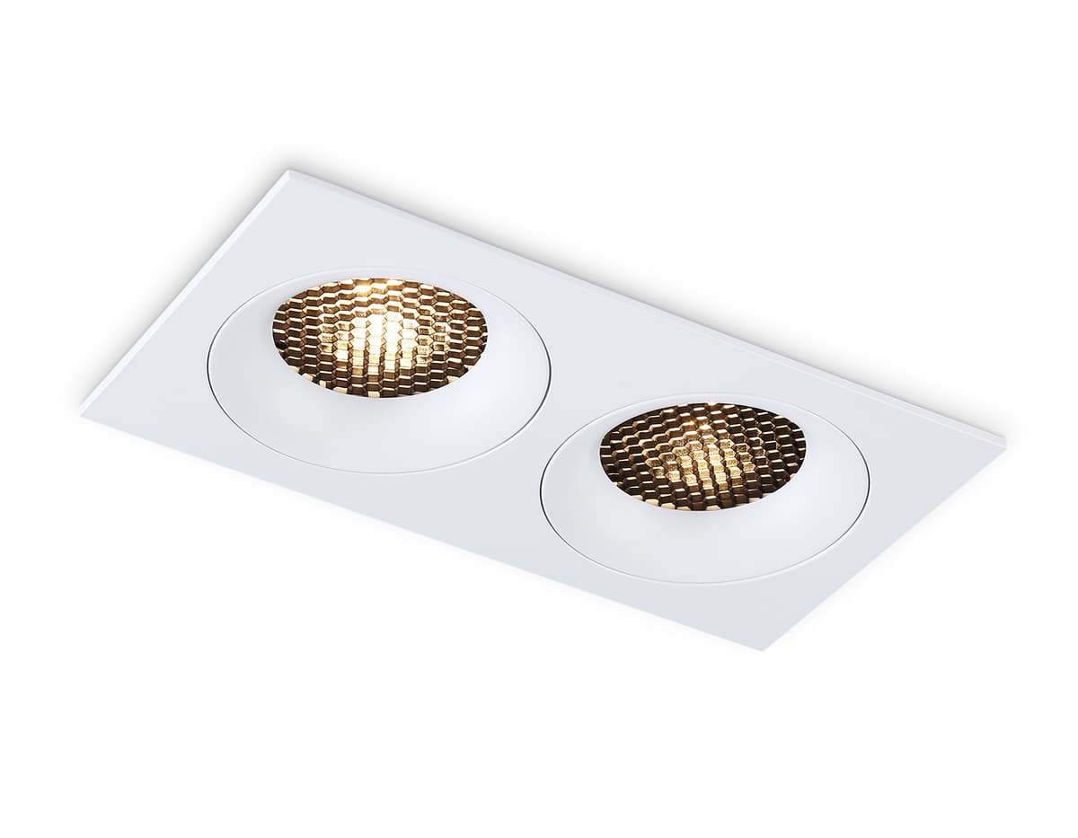 Светильник встраиваемый TN102731/2 WH белый GU5.3 175*92*23 Ambrella Light 13