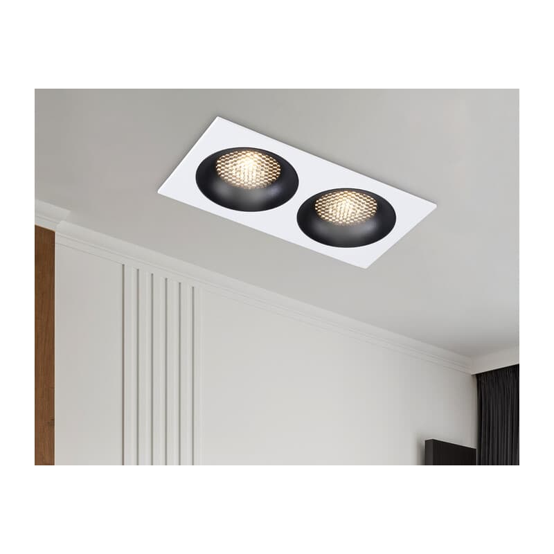 Светильник встраиваемый TN102732/2 WH/BK белый/черный GU5.3 175*92*23 Ambrella Light 12