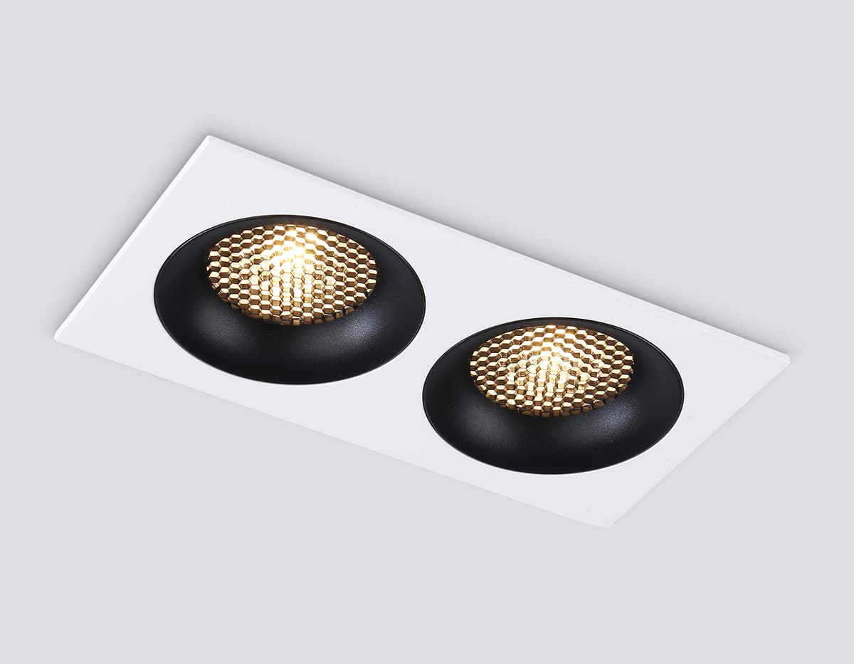 Светильник встраиваемый TN102732/2 WH/BK белый/черный GU5.3 175*92*23 Ambrella Light 14