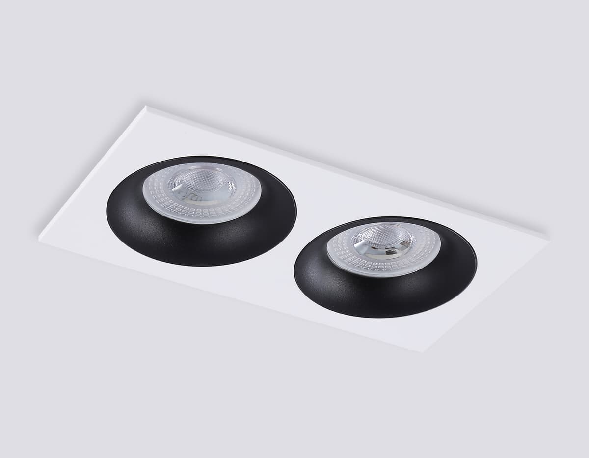 Светильник встраиваемый TN102732/2 WH/BK белый/черный GU5.3 175*92*23 Ambrella Light 18