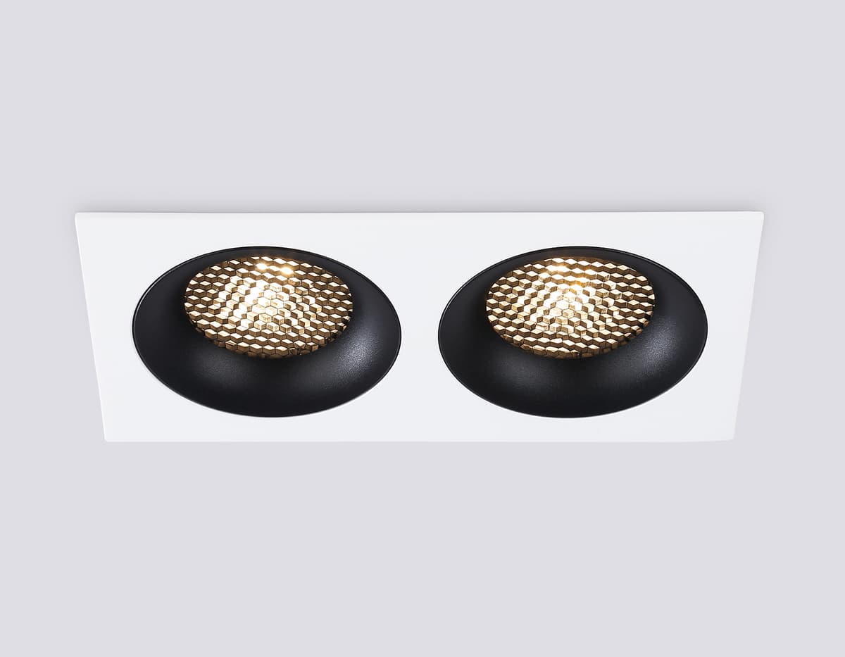 Светильник встраиваемый TN102732/2 WH/BK белый/черный GU5.3 175*92*23 Ambrella Light 19