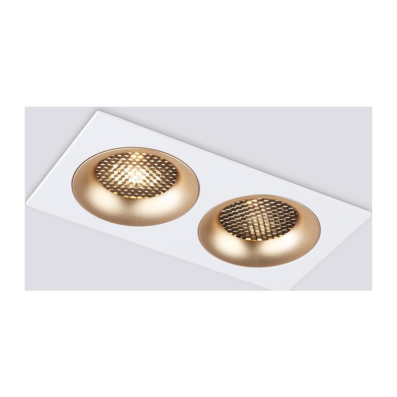 Светильник встраиваемый TN102733/2 WH/GD белый/золото GU5.3 175*92*23 Ambrella Light 10