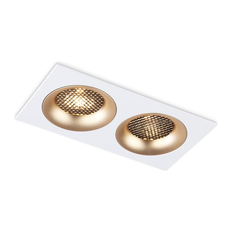 Светильник встраиваемый TN102733/2 WH/GD белый/золото GU5.3 175*92*23 Ambrella Light 9