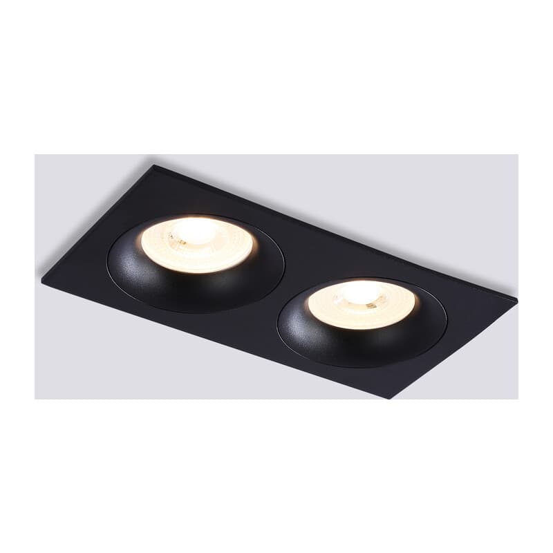 Светильник встраиваемый TN102734/2 BK черный GU5.3 175*92*23 Ambrella Light 11