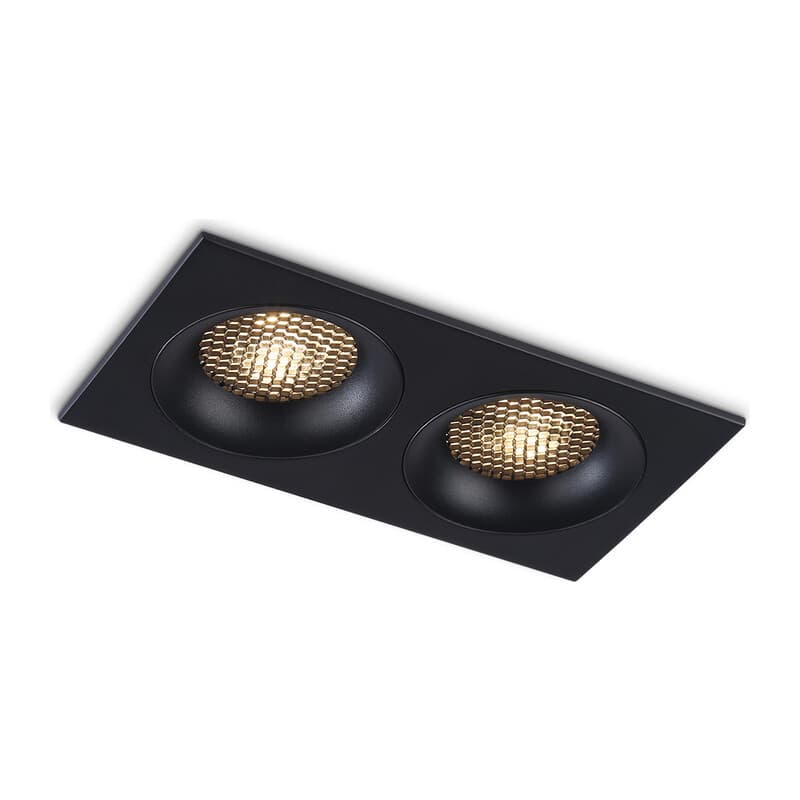 Светильник встраиваемый TN102734/2 BK черный GU5.3 175*92*23 Ambrella Light 9