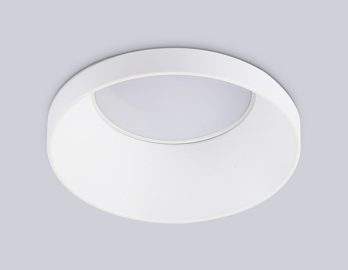 Встраиваемый точечный светильник GU5.3 TN102801 WH белый GU5.3 D71*34 Ambrella Light 10
