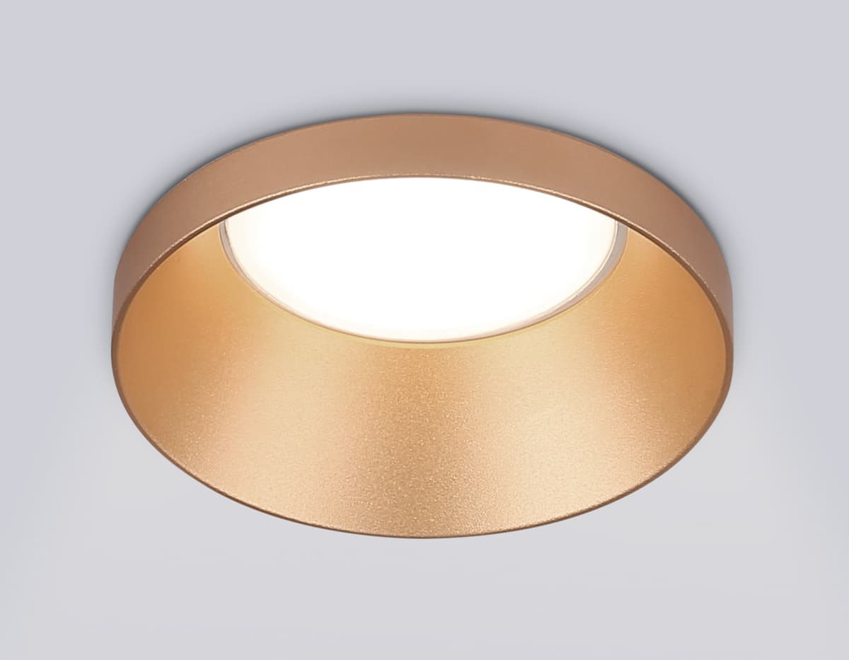Встраиваемый точечный светильник GU5.3 TN102803 GD золото GU5.3 D71*34 Ambrella Light 9