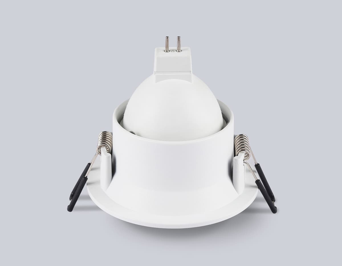 Встраиваемый точечный светильник GU5.3 TN102805 WH белый GU5.3 D81*50 Ambrella Light 11
