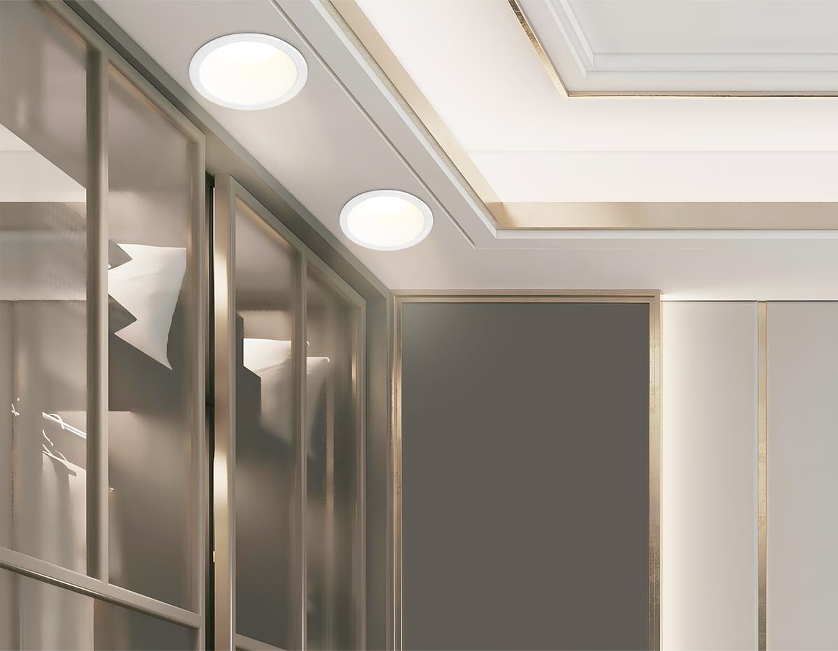 Встраиваемый точечный светильник GU5.3 TN102805 WH белый GU5.3 D81*50 Ambrella Light 13