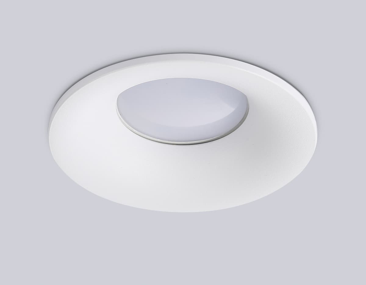 Встраиваемый точечный светильник GU5.3 TN102808 WH белый GU5.3 D90*35 Ambrella Light 10