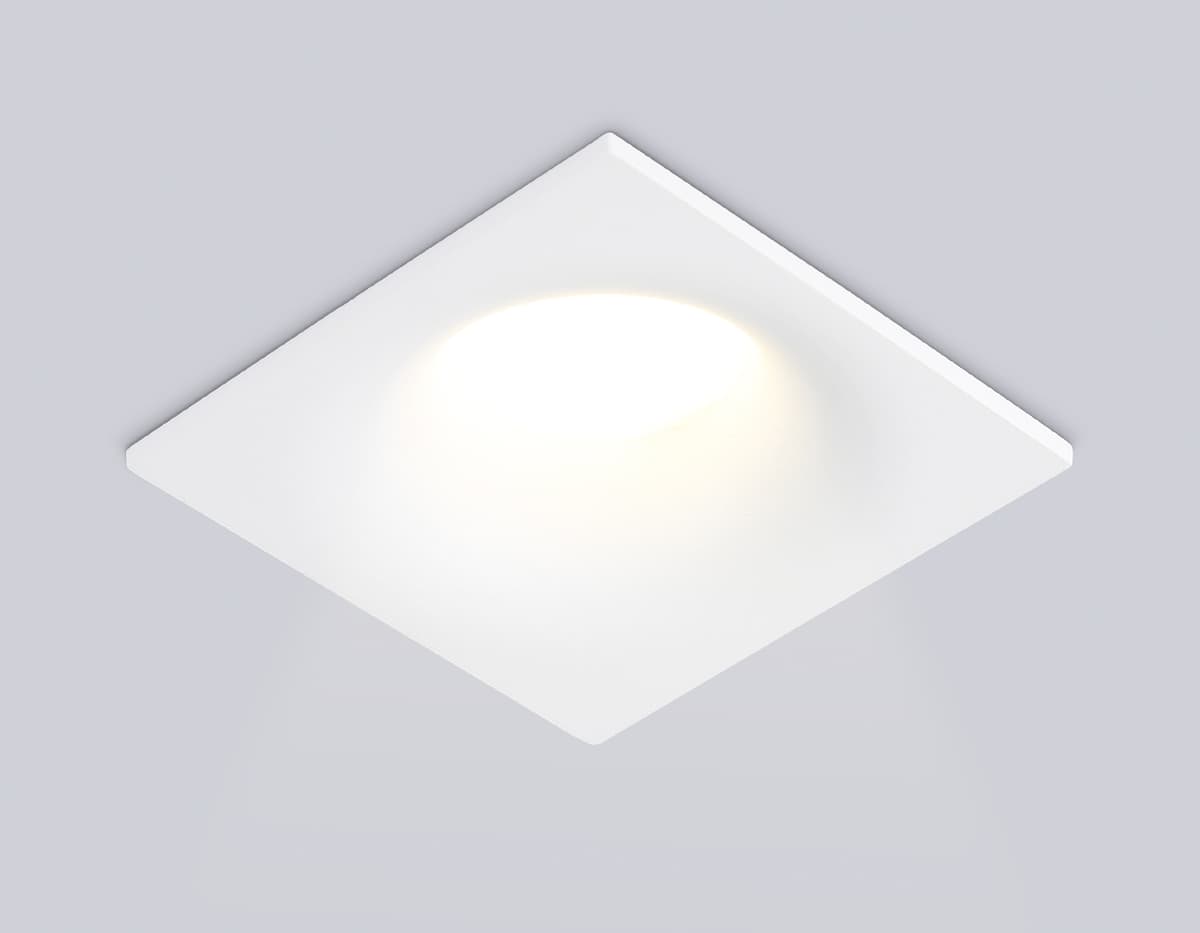 Встраиваемый точечный светильник GU5.3 TN102811 WH белый GU5.3 85*85*35 Ambrella Light 9