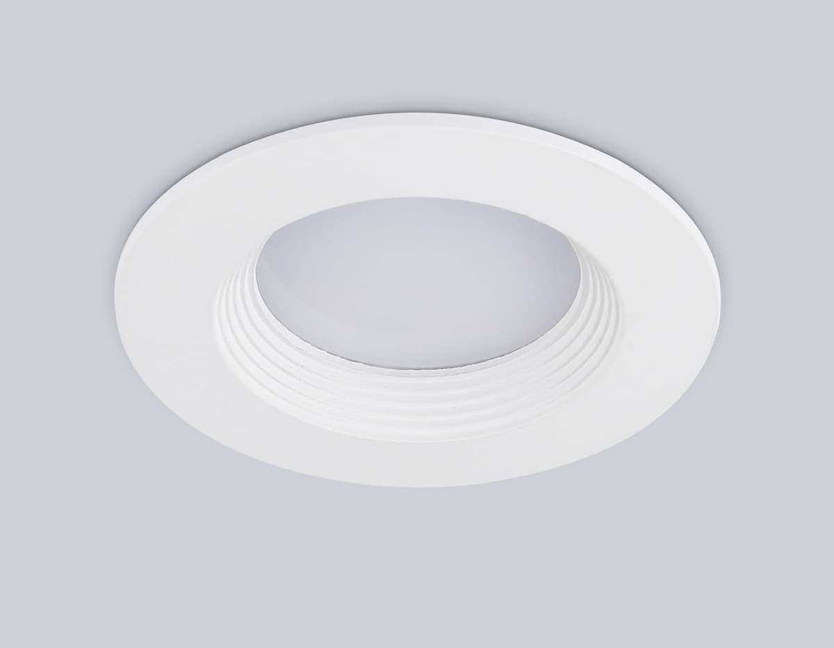 Встраиваемый точечный светильник GU5.3 TN102815 WH белый GU5.3 D80*28 Ambrella Light 10