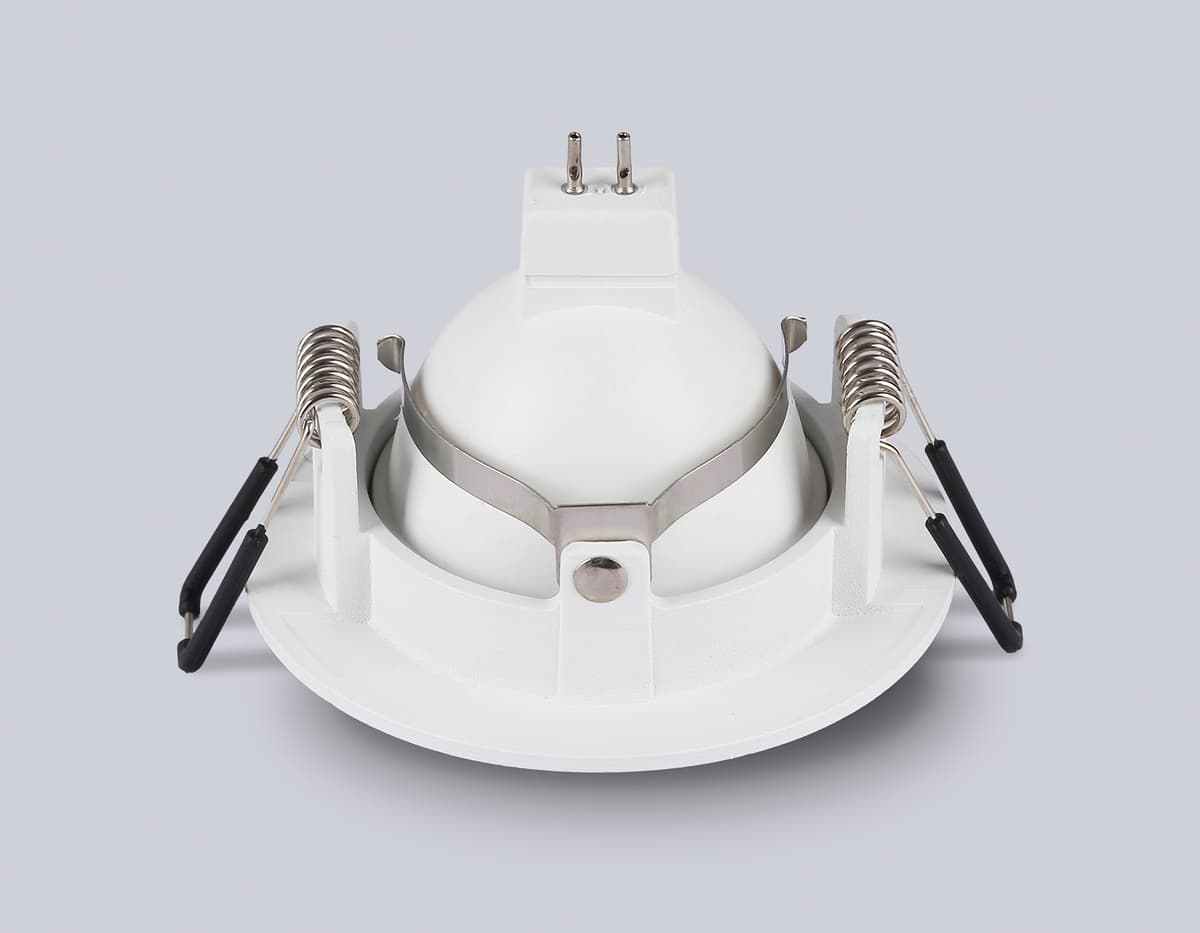 Встраиваемый точечный светильник GU5.3 TN102815 WH белый GU5.3 D80*28 Ambrella Light 11