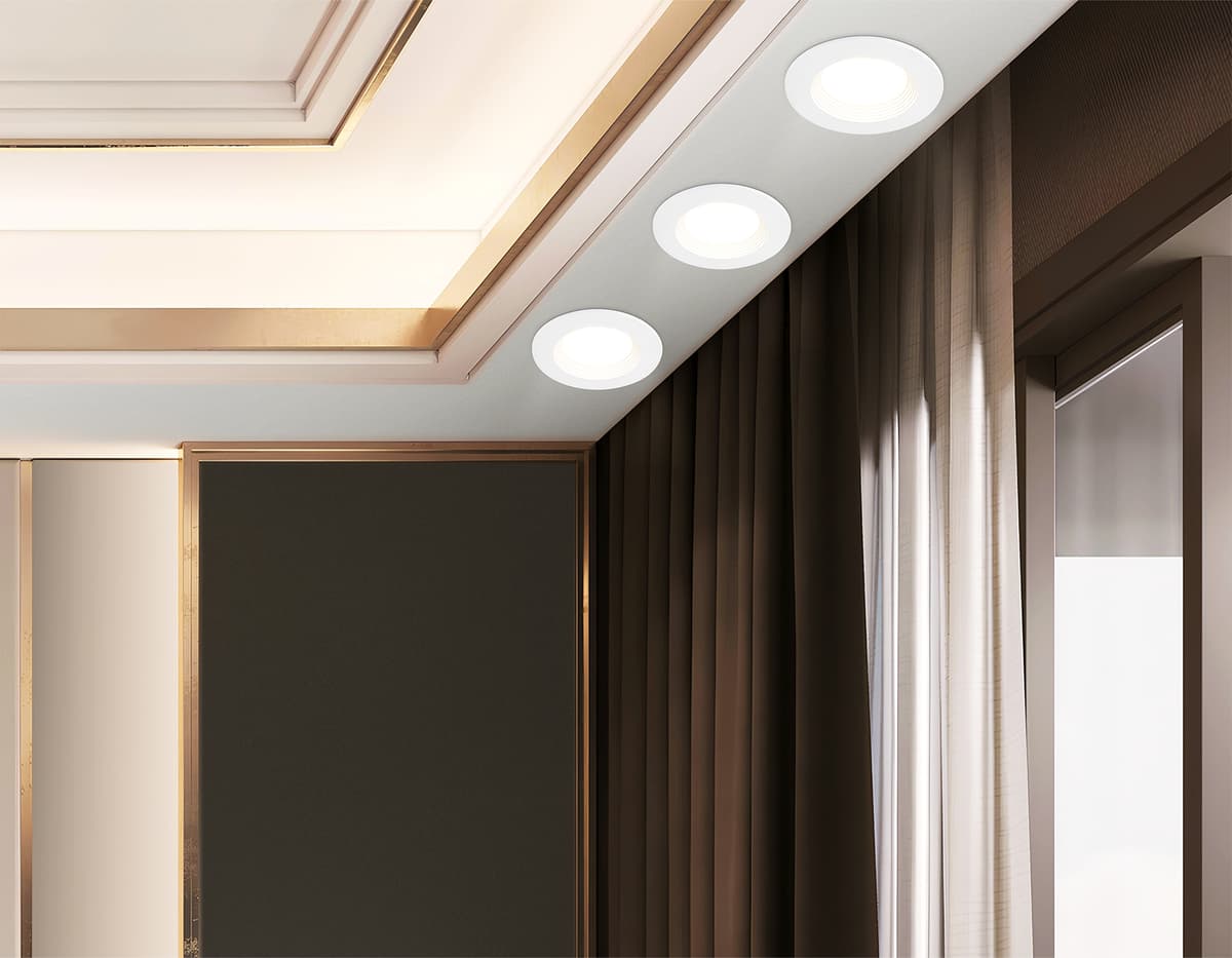 Встраиваемый точечный светильник GU5.3 TN102815 WH белый GU5.3 D80*28 Ambrella Light 13