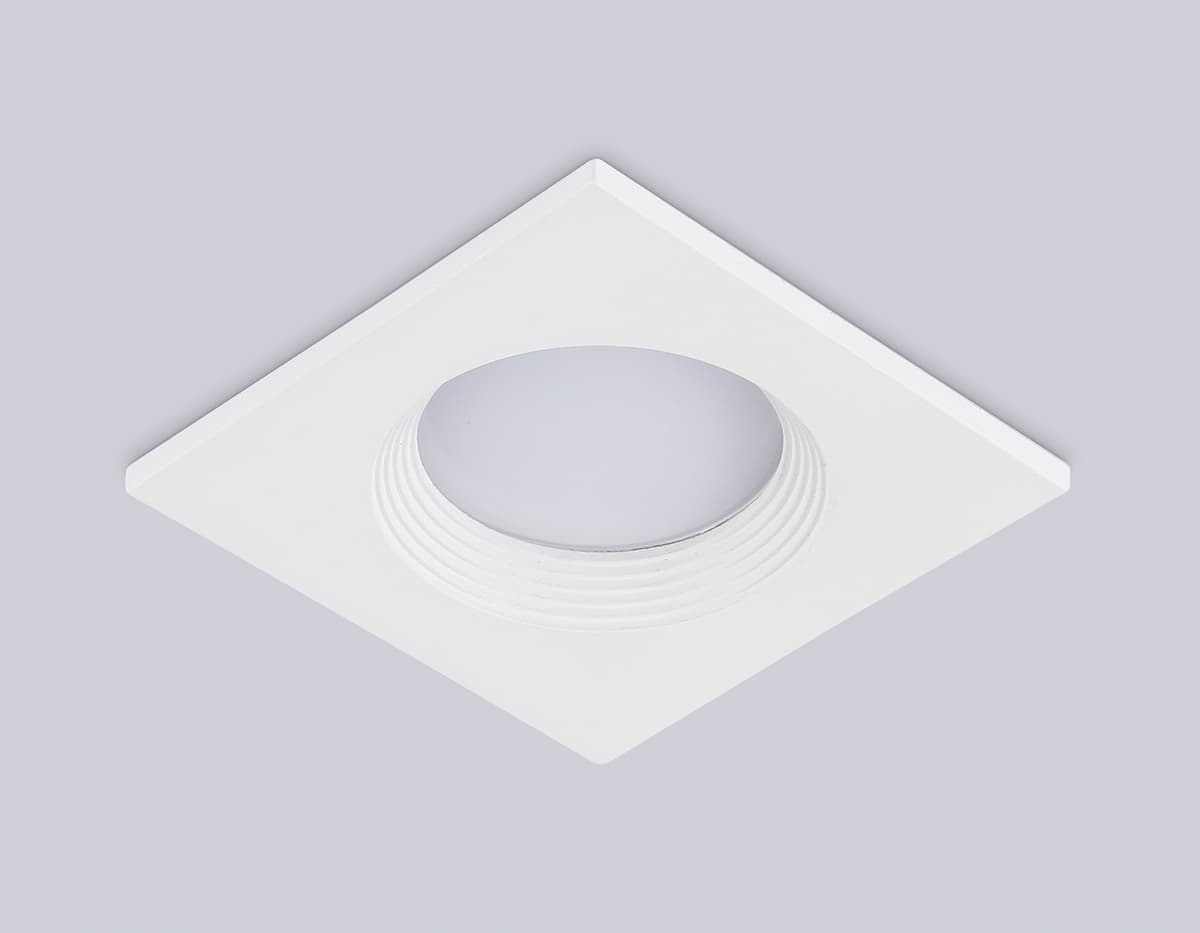 Встраиваемый точечный светильник GU5.3 TN102817 WH белый GU5.3 78*78*28 Ambrella Light 10