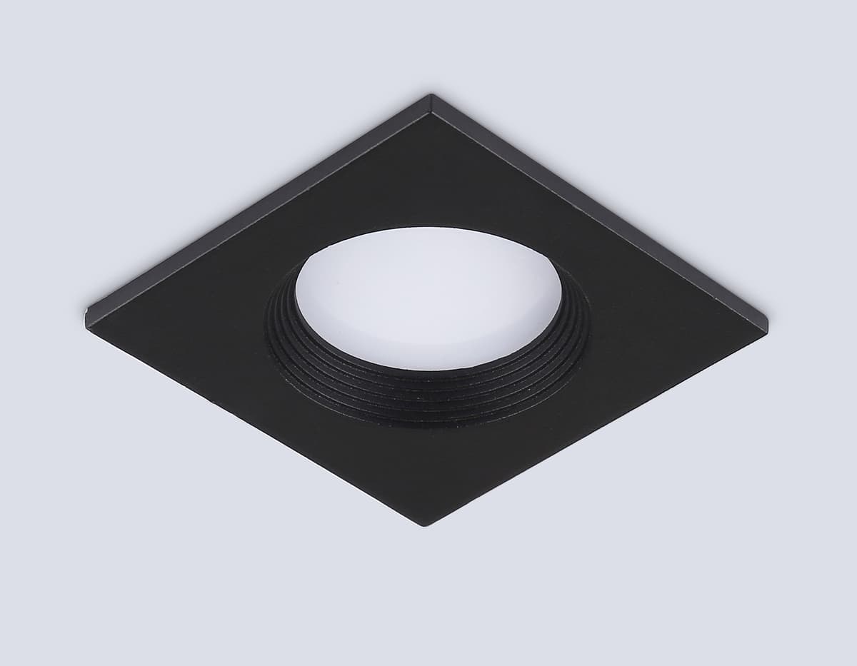 Встраиваемый точечный светильник GU5.3 TN102818 BK черный GU5.3 78*78*28 Ambrella Light 10