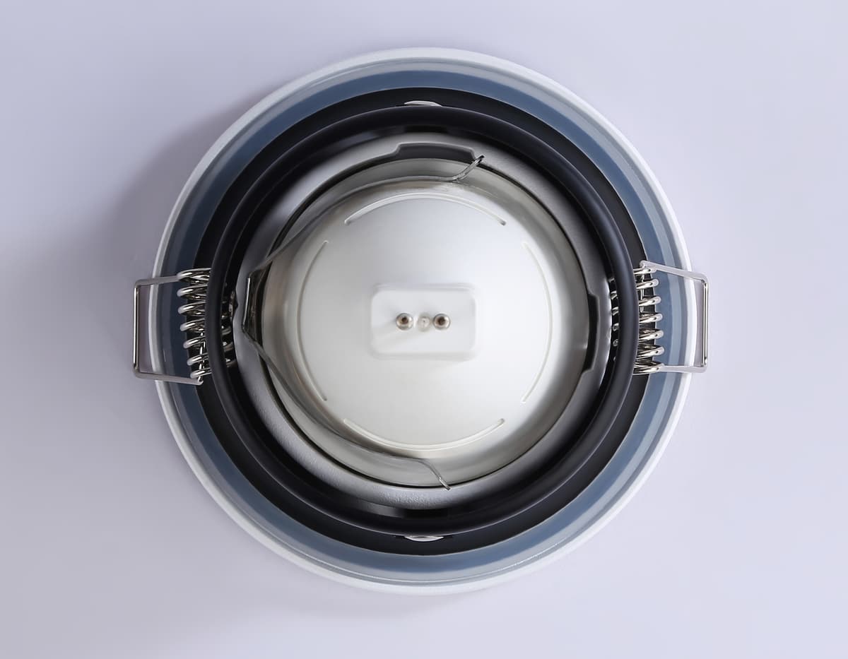 Светильник встраиваемый IP65 TN1187 WH белый GU5.3 IP65 87*87*44 Ambrella Light 12