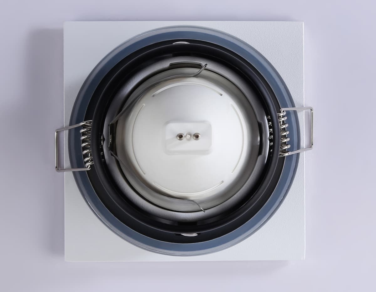 Светильник встраиваемый IP65 TN1189 WH белый GU5.3 IP65 87*87*44 Ambrella Light 12