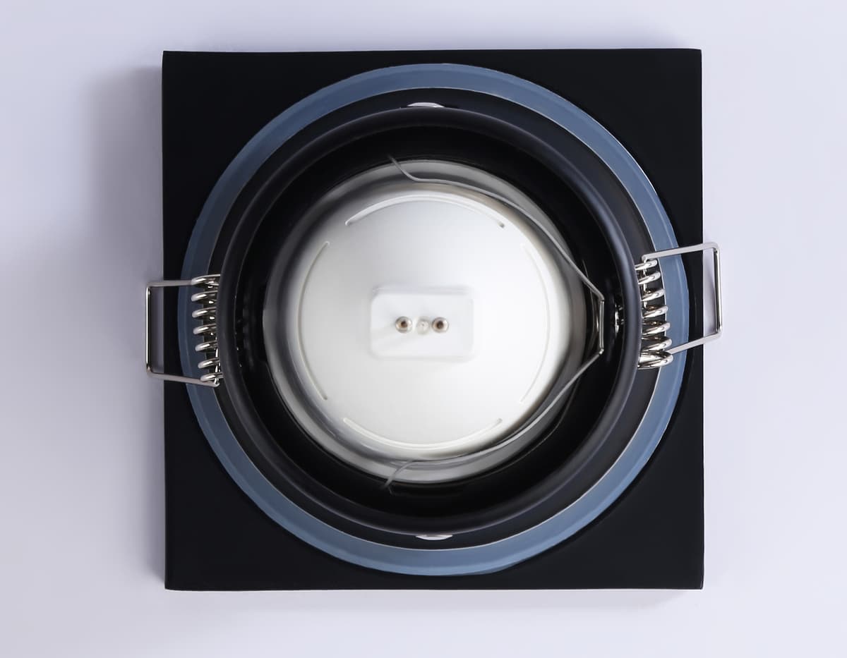Светильник встраиваемый IP65 TN1190 BK черный GU5.3 IP65 87*87*44 Ambrella Light 11