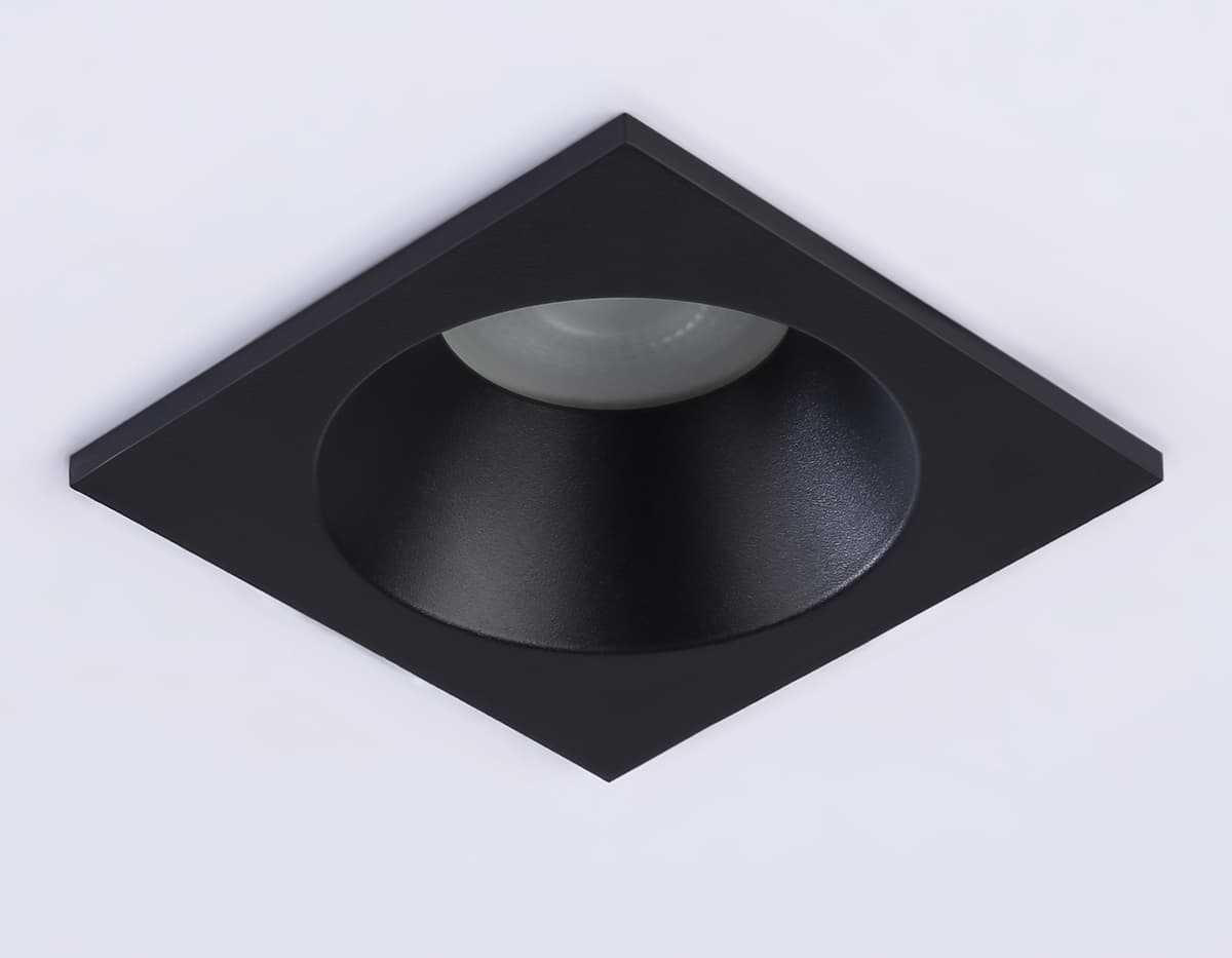 Светильник встраиваемый IP65 TN1190 BK черный GU5.3 IP65 87*87*44 Ambrella Light 9