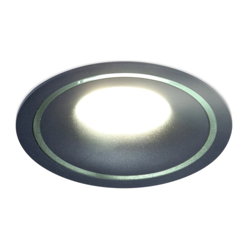 Встраиваемый точечный светильник MR16 TN121 BK/S черный/песок GU5.3 D100*30 Ambrella Light 11