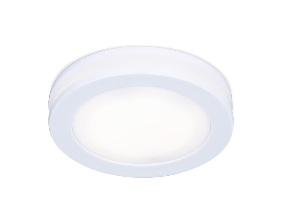 Встраиваемый светодиодный точечный светильник TN140 WH белый LED 4200K 7W D80*30 Ambrella Light 6