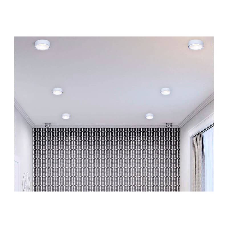 Встраиваемый точечный светильник MR16 TN145 WH/S белый/песок GU5.3 D96*56 Ambrella Light 10