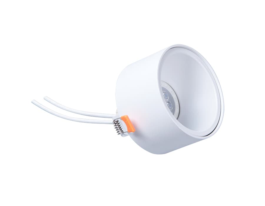 Встраиваемый точечный светильник MR16 TN145 WH/S белый/песок GU5.3 D96*56 Ambrella Light 20