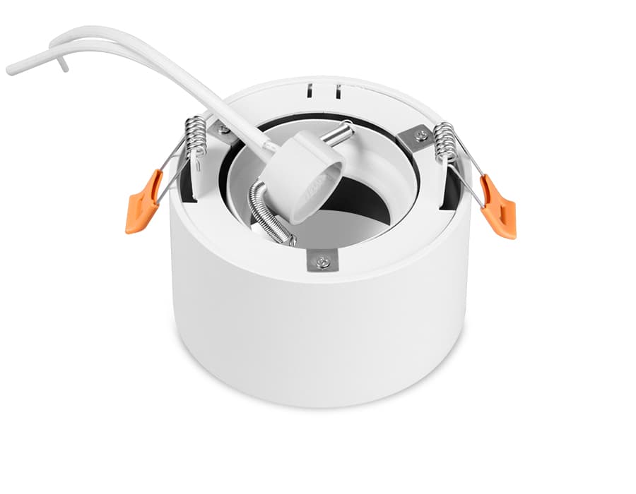 Встраиваемый точечный светильник MR16 TN146 WH/BK белый/черный GU5.3 D96*78 Ambrella Light 8