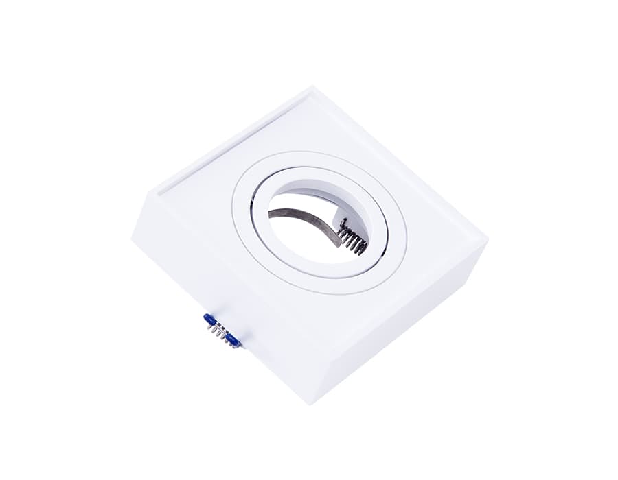 Точечный поворотный светильник MR16 TN154 WH белый GU5.3 96*96*50 Ambrella Light 10