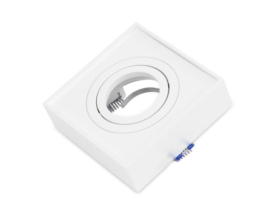 Точечный поворотный светильник MR16 TN154 WH белый GU5.3 96*96*50 Ambrella Light 8