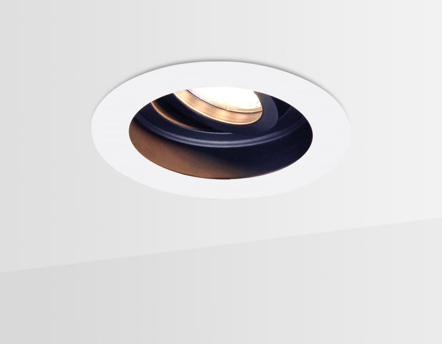 Точечный поворотный светильник MR16 TN176 WH/BK белый/черный GU5.3 D100*40 Ambrella Light 6