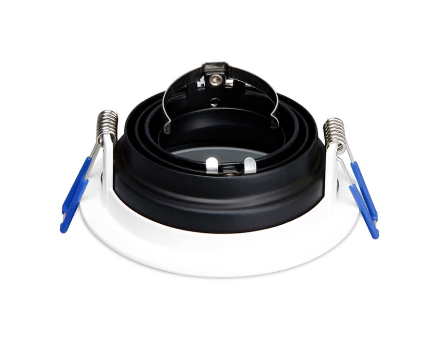 Точечный поворотный светильник MR16 TN176 WH/BK белый/черный GU5.3 D100*40 Ambrella Light 7