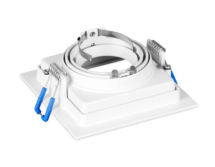 Точечный поворотный светильник MR16 TN180 WH белый GU5.3 100*100*40 Ambrella Light 10