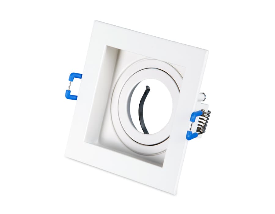 Точечный поворотный светильник MR16 TN180 WH белый GU5.3 100*100*40 Ambrella Light 11