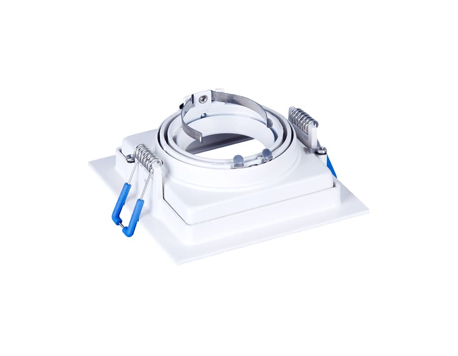Точечный поворотный светильник MR16 TN180 WH белый GU5.3 100*100*40 Ambrella Light 12