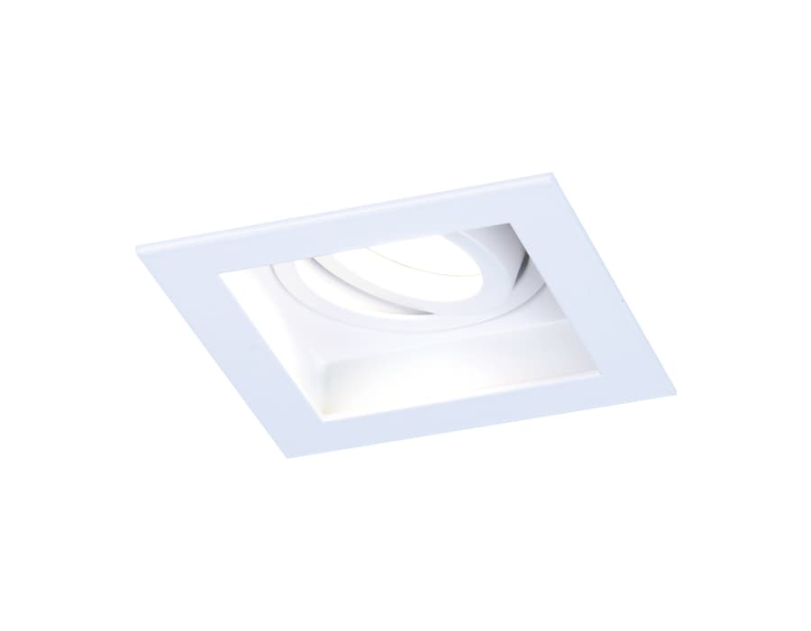 Точечный поворотный светильник MR16 TN180 WH белый GU5.3 100*100*40 Ambrella Light 7
