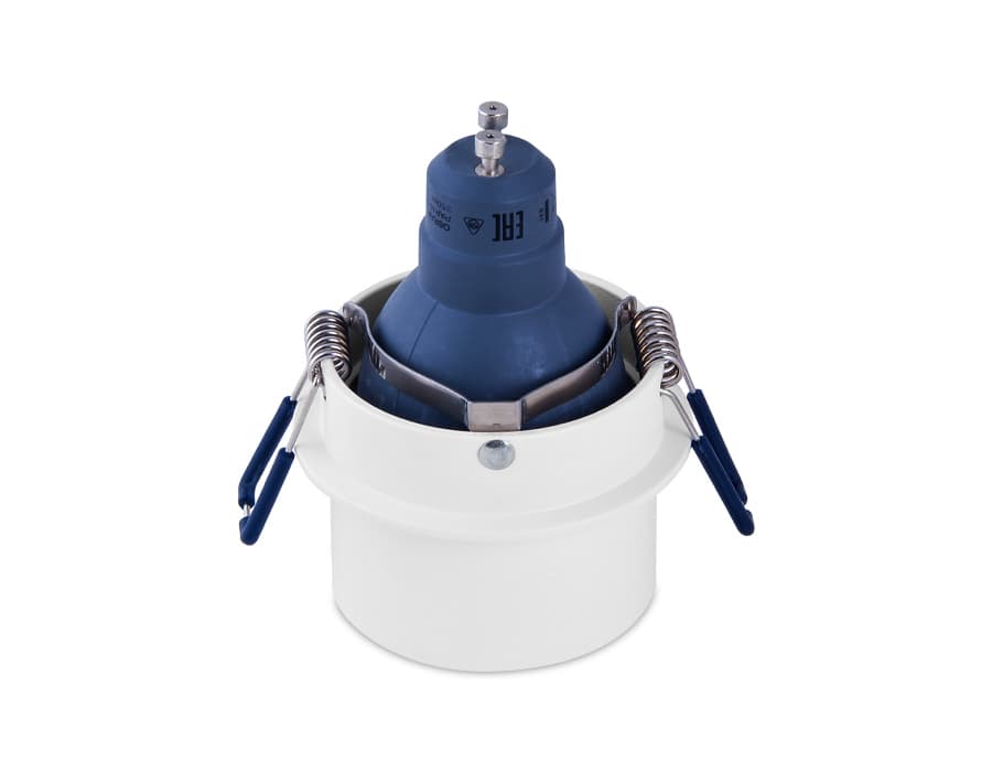Встраиваемый точечный светильник MR16 TN201 WH/GD белый/золото GU5.3 D68*55 Ambrella Light 9