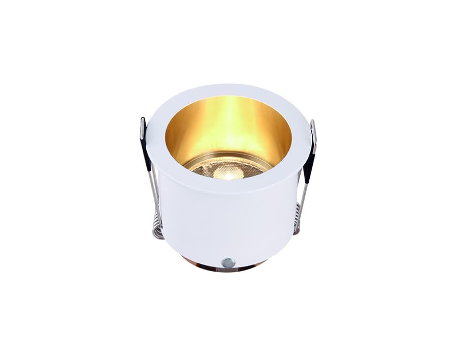 Встраиваемый точечный светильник MR16 TN211 WH/GD белый/золото GU5.3 D68*57 Ambrella Light 10