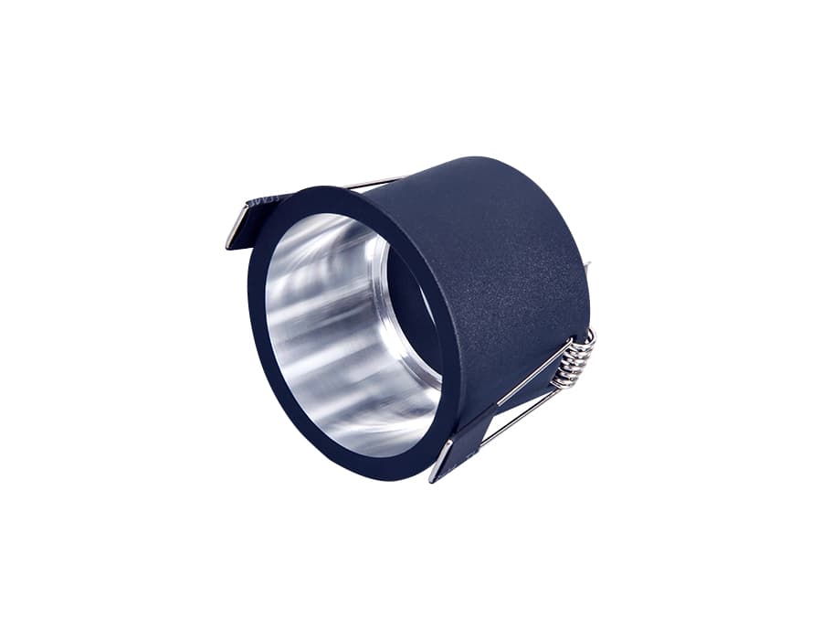 Встраиваемый точечный светильник MR16 TN212 BK/CH черный/хром GU5.3 D68*57 Ambrella Light 12