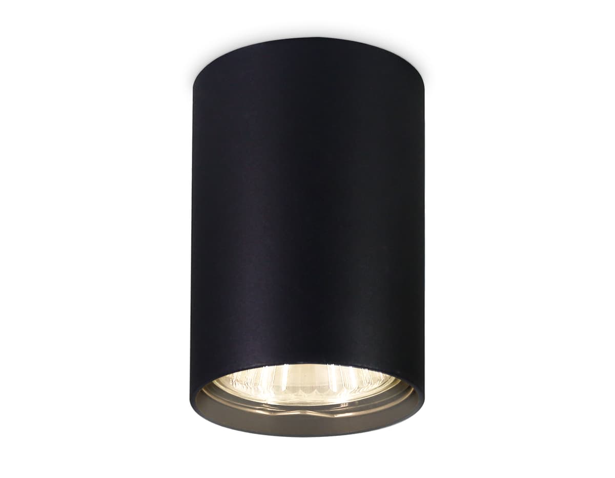 Накладной точечный светильник GU5.3 TN213102 BK черный GU5.3 D55*80 Ambrella Light 3