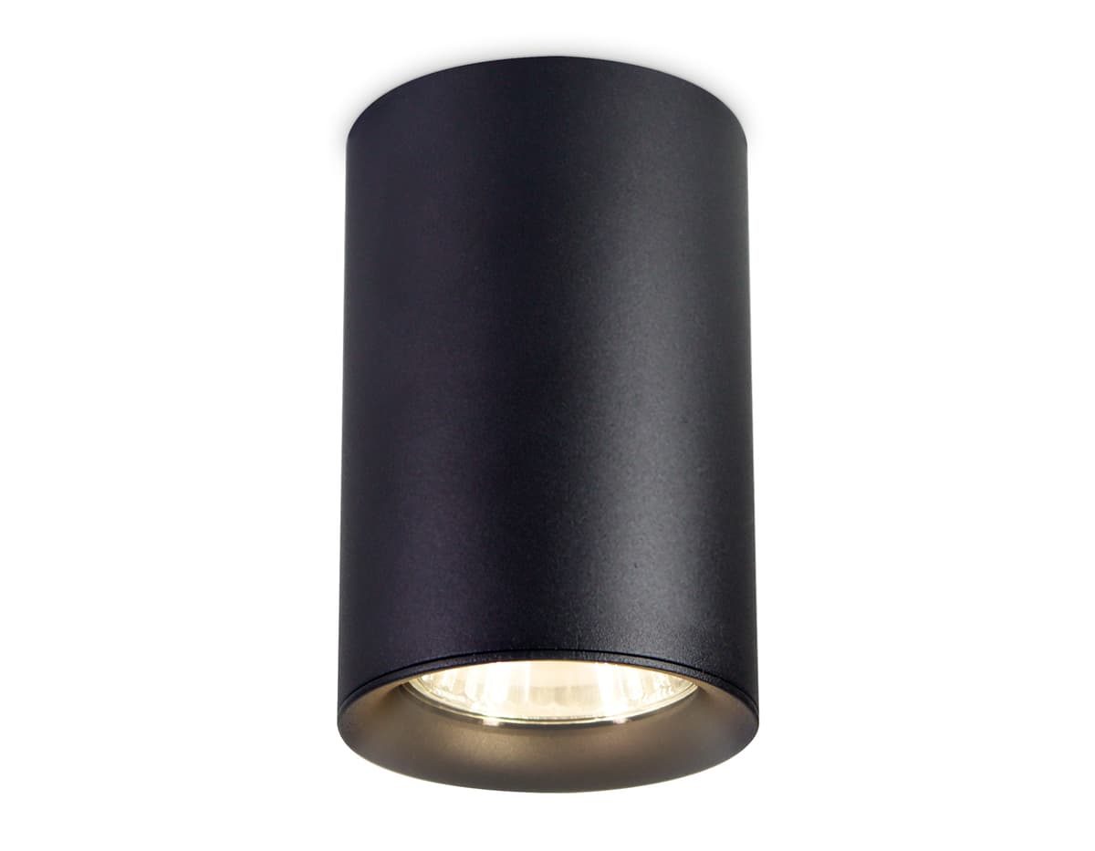 Накладной точечный светильник GU5.3 TN213109 BK черный GU5.3 D55*100 Ambrella Light 3