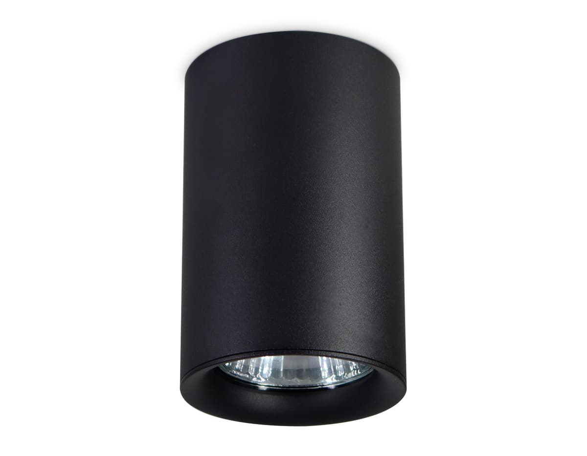 Накладной точечный светильник GU5.3 TN213109 BK черный GU5.3 D55*100 Ambrella Light 4