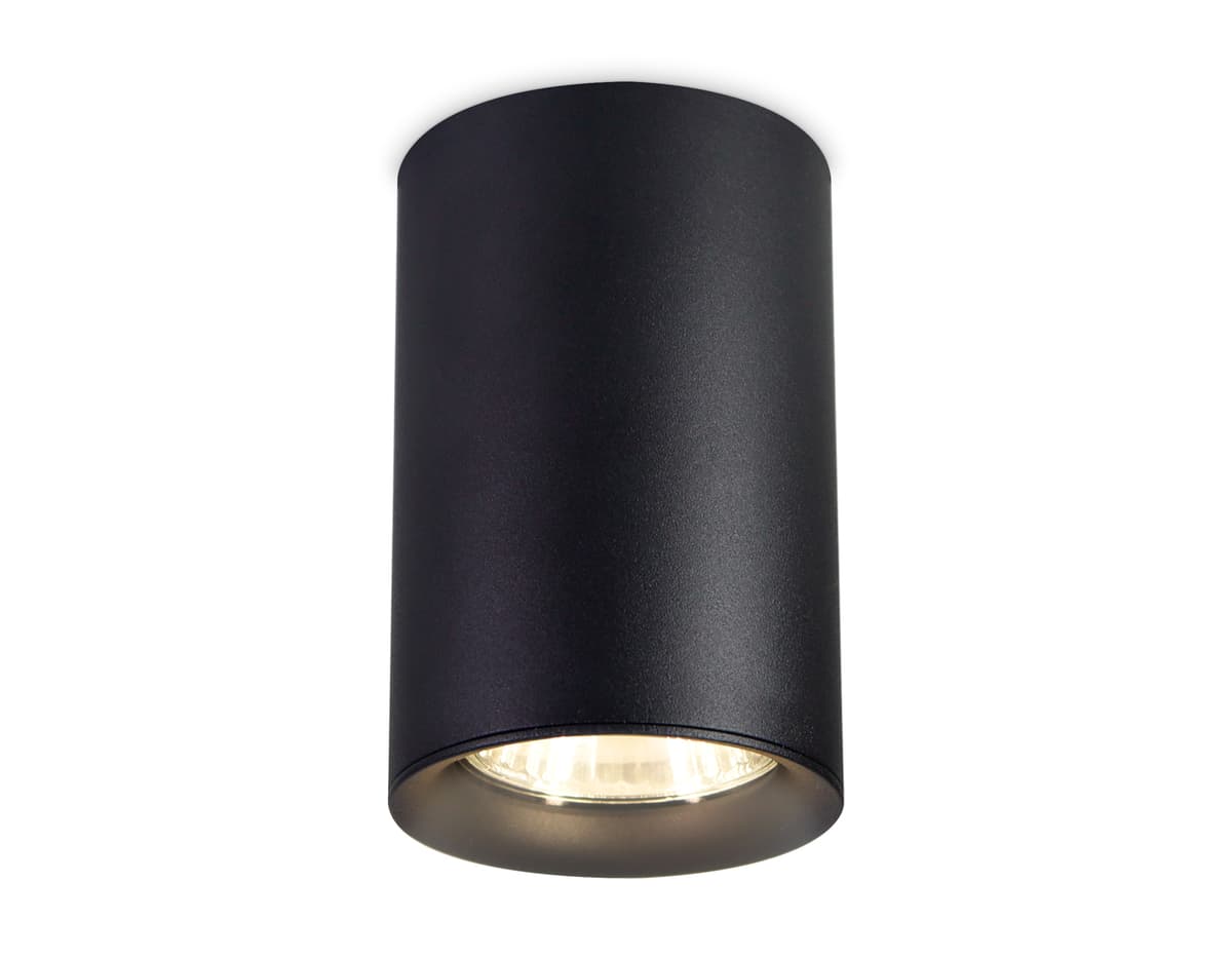 Накладной точечный светильник GU10 TN213135 BK черный GU10 D60*90 Ambrella Light 3