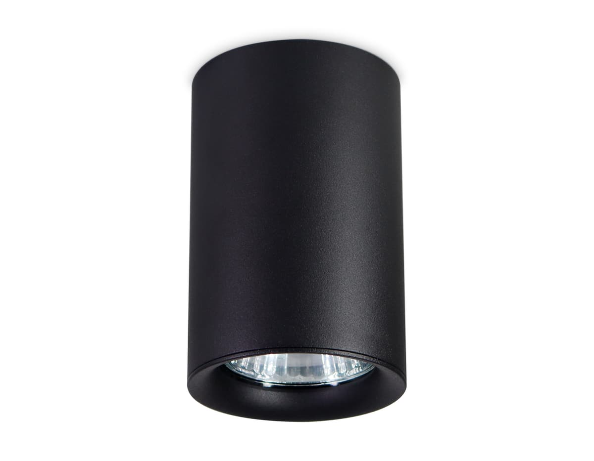 Накладной точечный светильник GU10 TN213135 BK черный GU10 D60*90 Ambrella Light 4