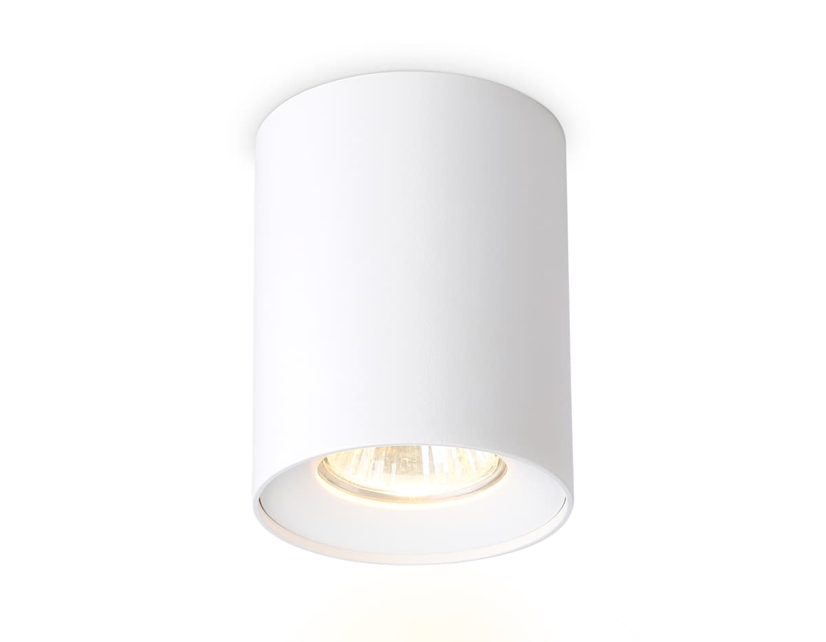 Светильник накладной со сменной лампой GU10 TN213136 WH белый GU10 max 12W D80*100 Ambrella Light 5