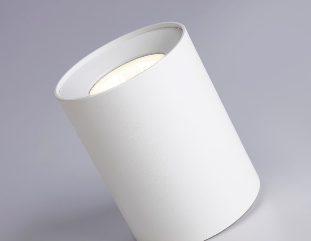 Светильник накладной со сменной лампой GU10 TN213136 WH белый GU10 max 12W D80*100 Ambrella Light 6