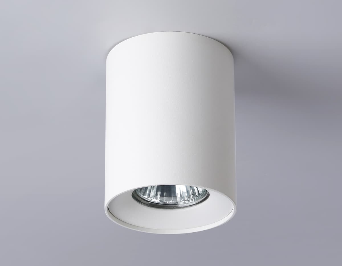 Светильник накладной со сменной лампой GU10 TN213136 WH белый GU10 max 12W D80*100 Ambrella Light 8