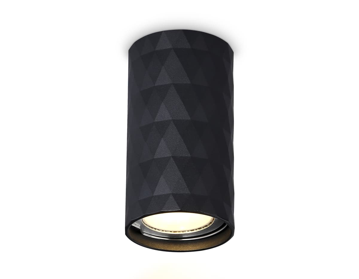 Светильник накладной со сменной лампой GU10 TN213183 BK черный GU10 max 12W D55*100 Ambrella Light 6