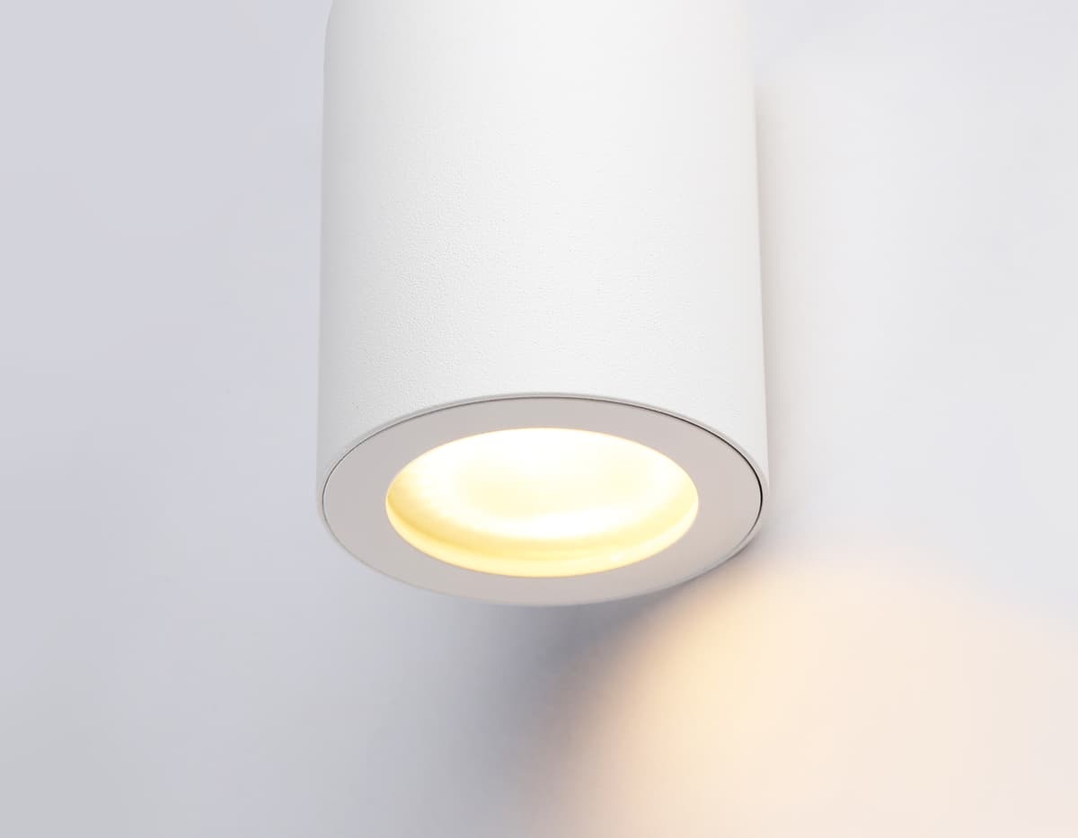Светильник накладной со сменной лампой GU10 TN22797 WH белый IP44 GU10 max 12W D65*90 Ambrella Light 7